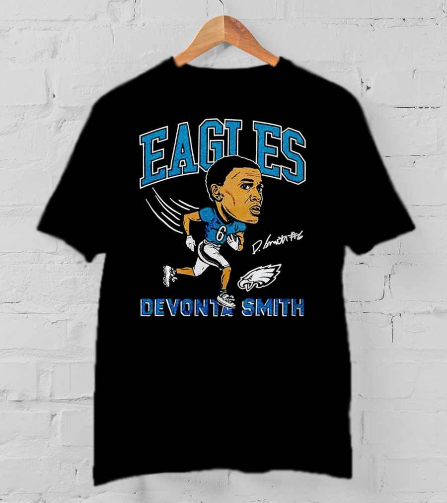 Eagles Devonta Smith 6 Signature T-Shirt