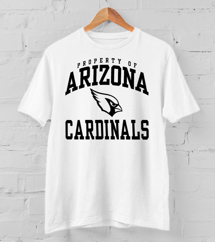 Property Of Arizona Cardinals NFL Team T-Shirt