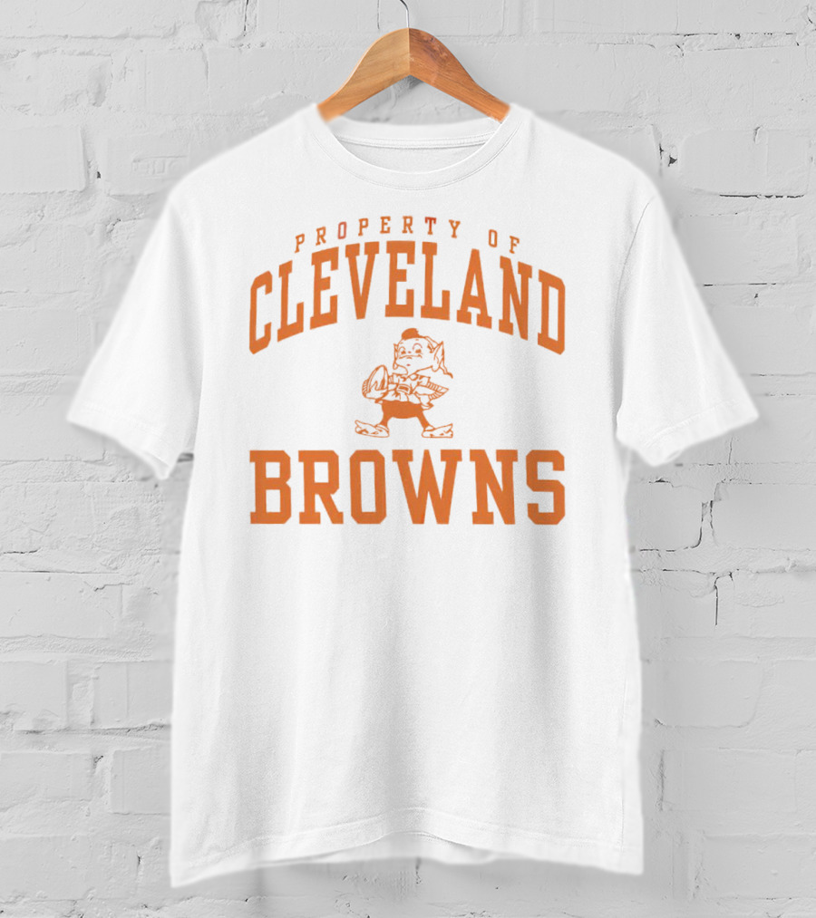 Property Of Cleveland Browns Football Mascot Classic T-Shirt
