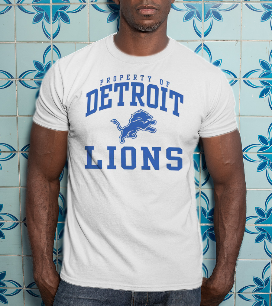 Property Of Detroit Lions T-Shirt