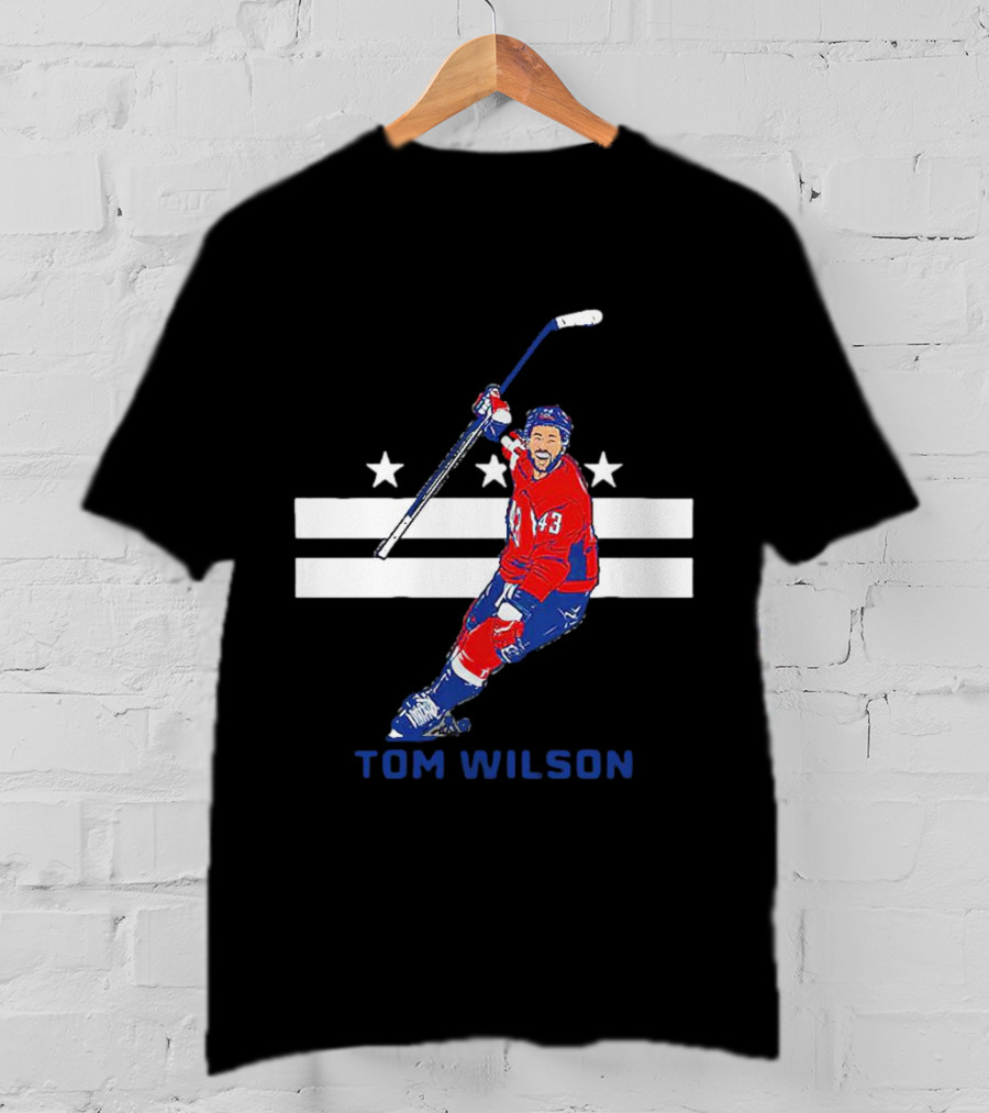 Tom Wilson Washington Capitals City Star T-Shirt