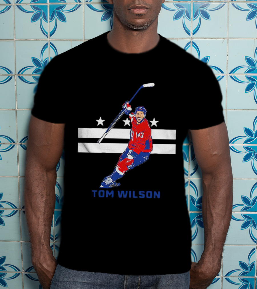 Tom Wilson Washington Capitals City Star T-Shirt