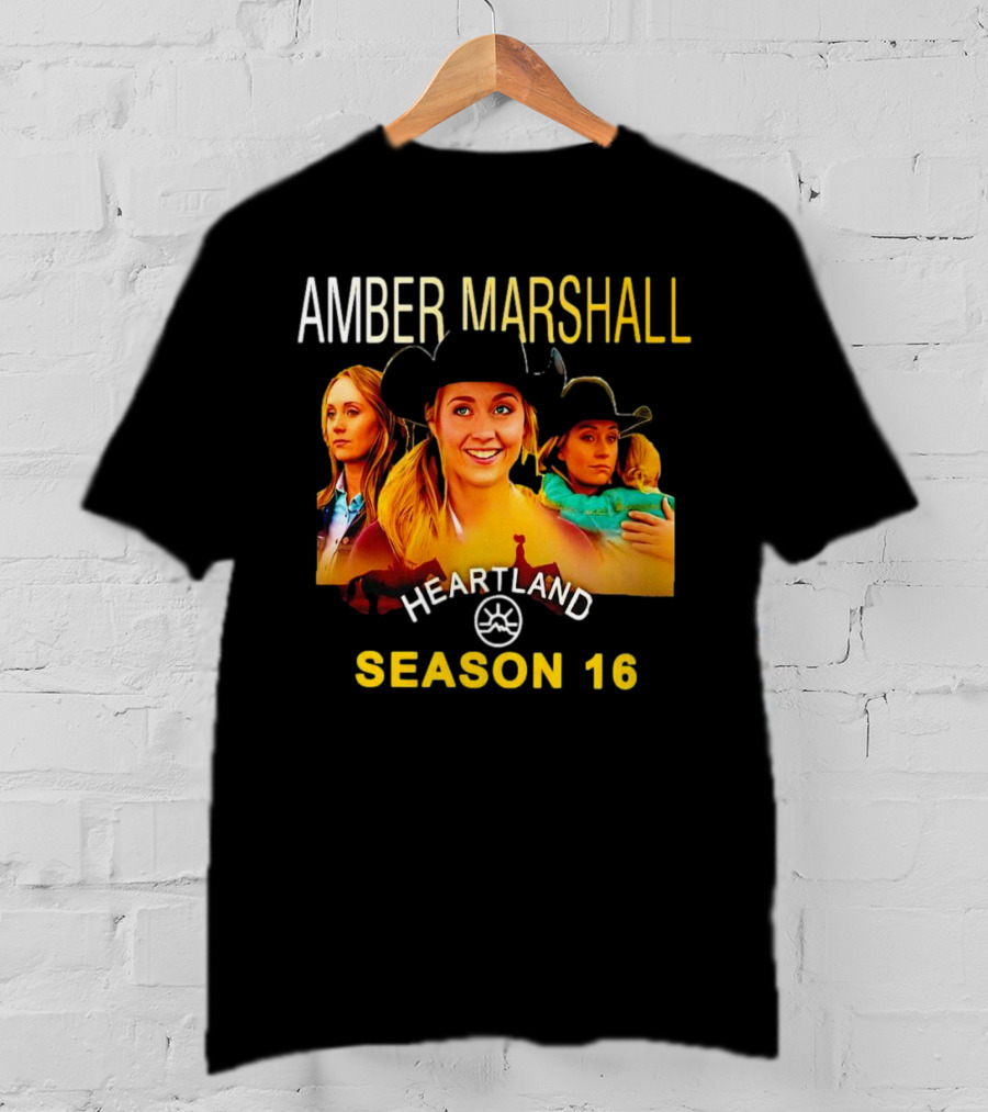 Amber Marshall Heartland Season 16 Ranch Scenes T-Shirt