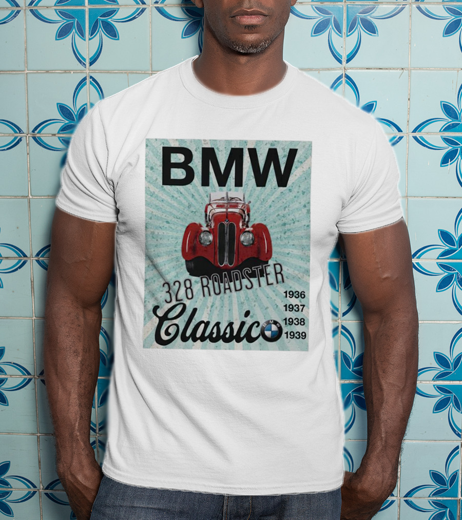 BMW 328 Roadster Classico 1936 1937 1938 1939 T-Shirt