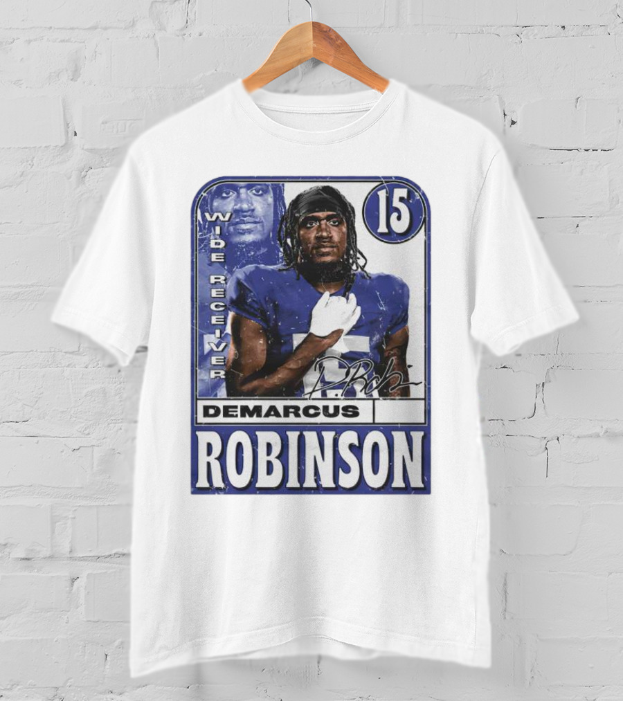 Demarcus Robinson Wide Receiver 15 Los Angeles R Card T-Shirt