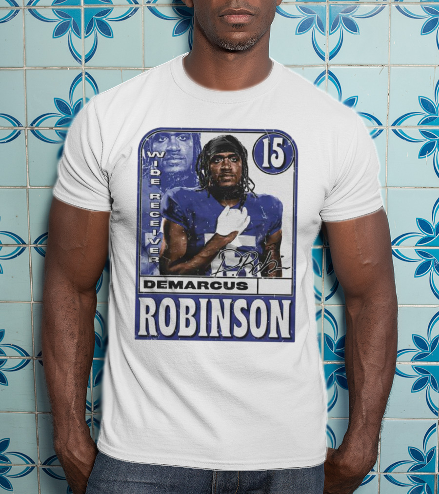 Demarcus Robinson Wide Receiver 15 Los Angeles R Card T-Shirt