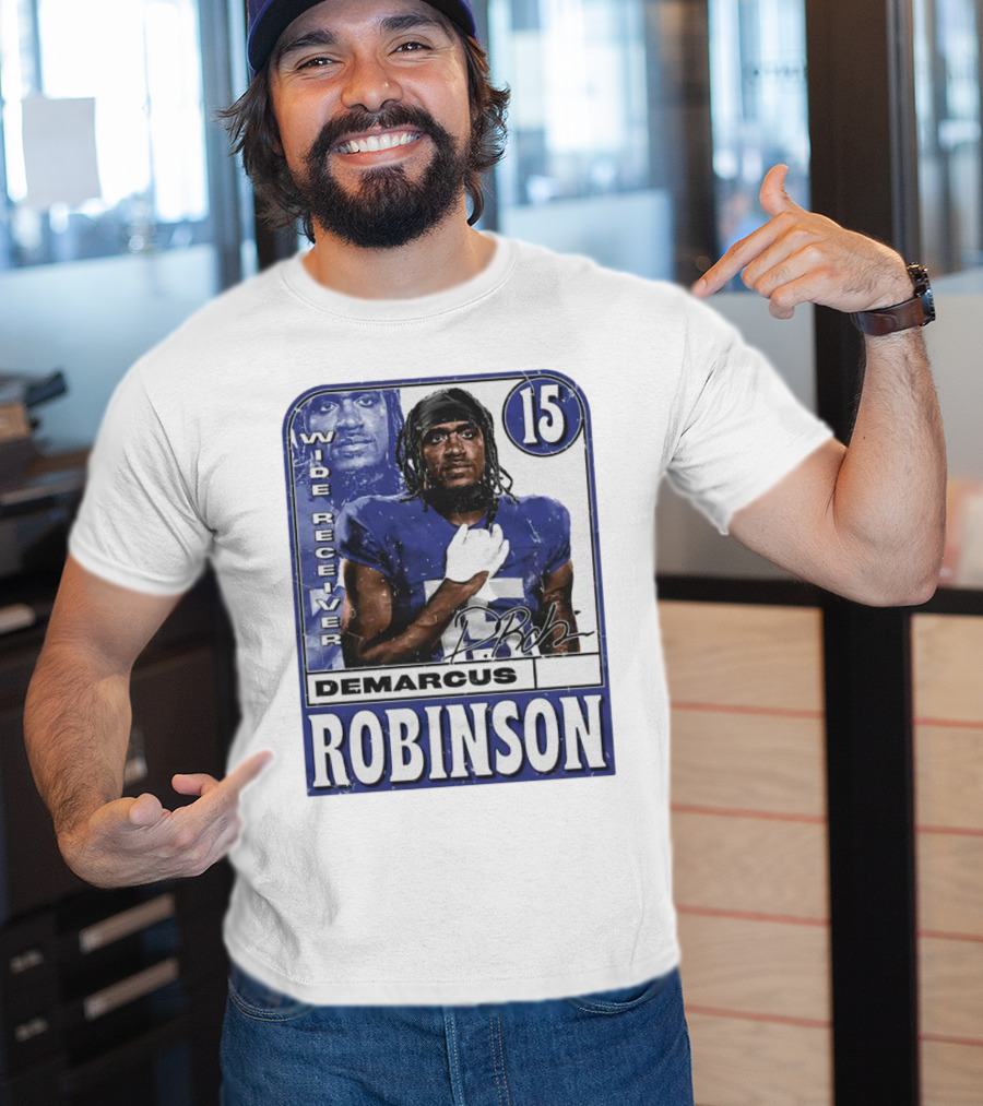 Demarcus Robinson Wide Receiver 15 Los Angeles R Card T-Shirt