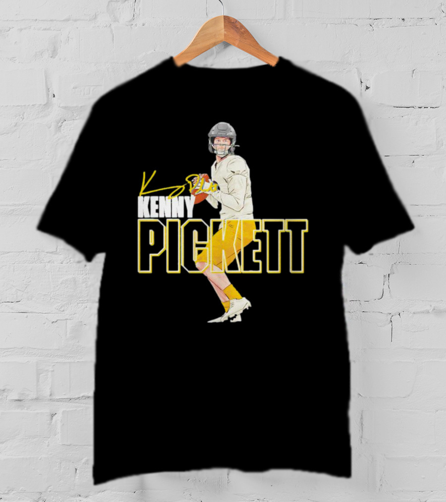Kenny Pickett Pittsburgh Football Quarterback Pose T-Shirt
