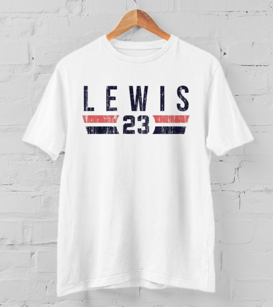 Lewis 23 Minnesota Font T-Shirt