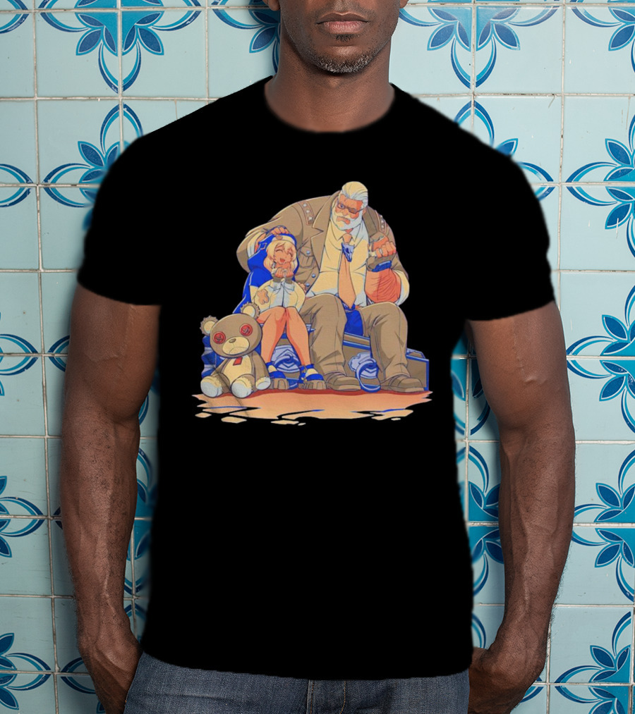 Family Lunch With Roger Bridget And Goldlewis Sitting Together T-Shirt