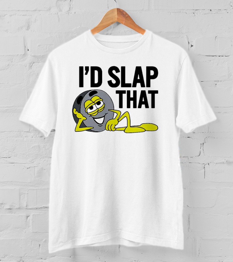 I’d Slap That Smiling Emoji Leaning With Sunglasses T-Shirt