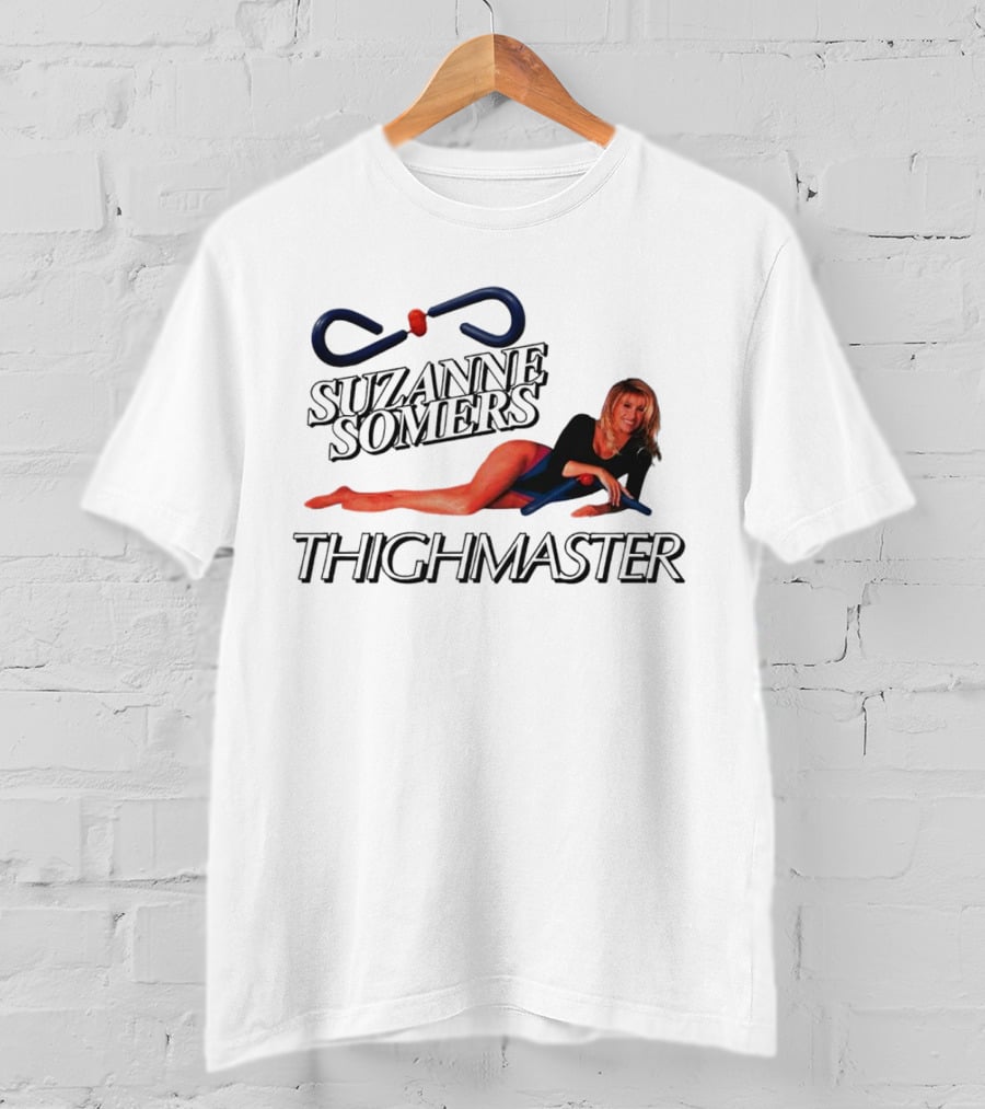 Suzanne Somers Thighmaster Iconic Fitness T-Shirt