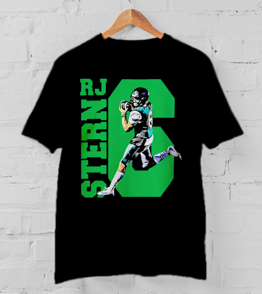 RJ Stern Football Gameday Action Player Number 6 T-Shirt