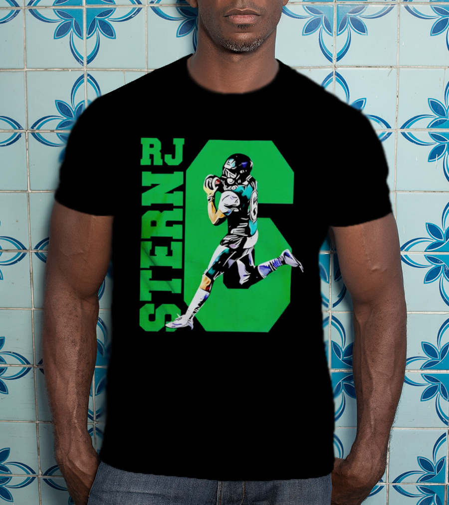 RJ Stern Football Gameday Action Player Number 6 T-Shirt