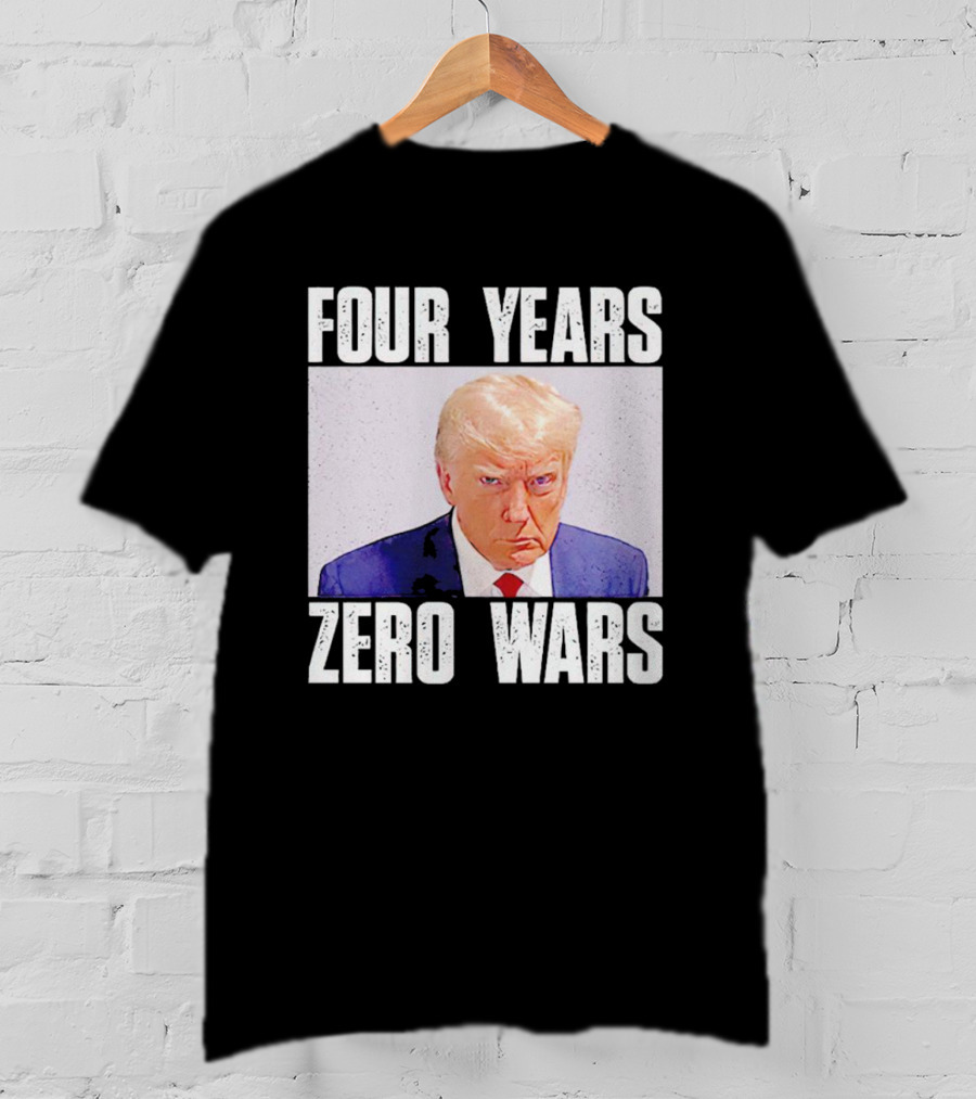 Four Years Zero Wars Portrait Image T-Shirt