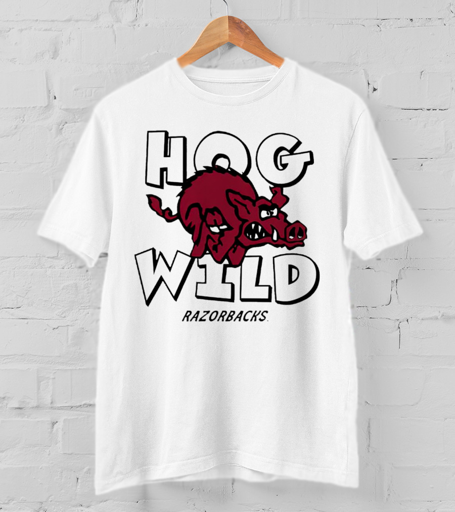 Hog Wild Razorbacks T-Shirt