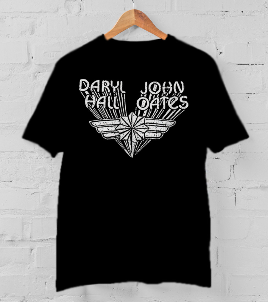 Daryl Hall John Oates Bigger Than Both Of Us Concert Winged Star T-Shirt