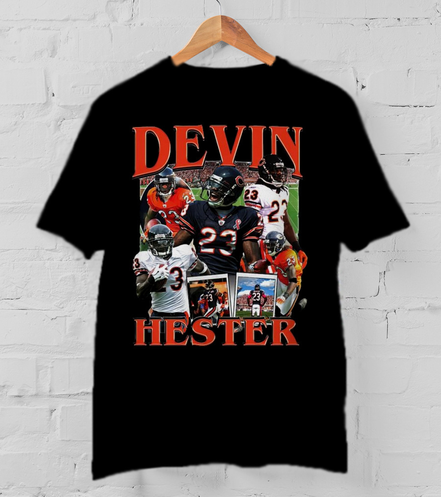 Devin Hester Chicago Bears Football 23 NFL Legend T-Shirt