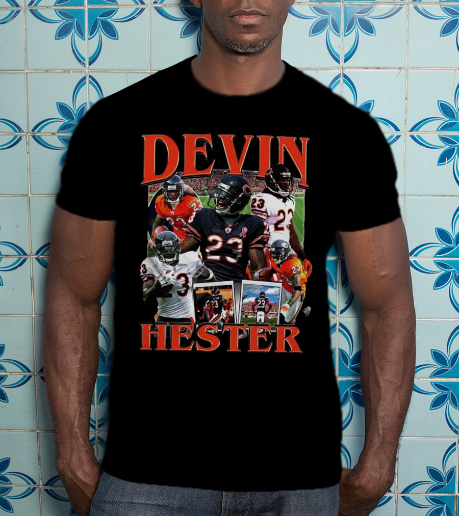 Devin Hester Chicago Bears Football 23 NFL Legend T-Shirt
