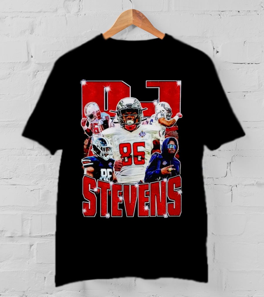DJ Stevens 86 Football Vintage Jackson State Tigers T-Shirt