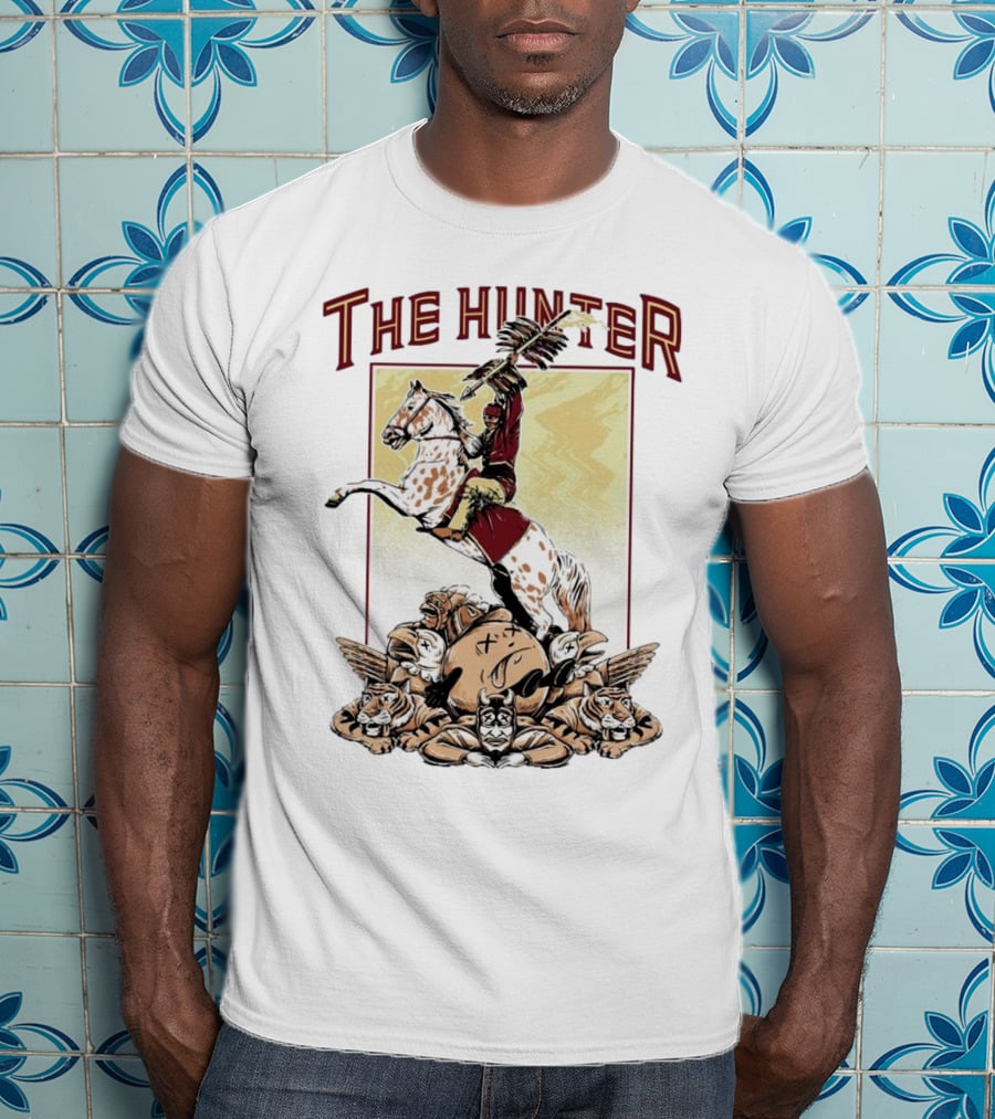 Florida State Seminoles The Hunter Spear Football T-Shirt