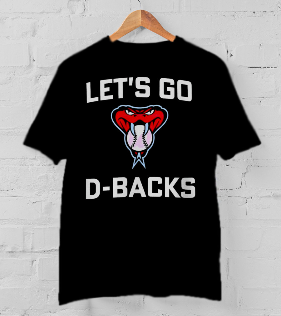 Let's Go D-Backs Arizona Diamondbacks Snake Logo NLCS T-Shirt