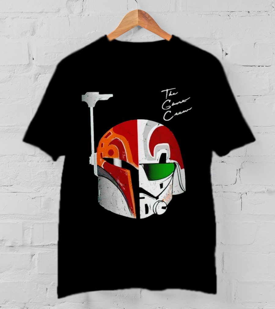 The Ghost Crew Sabine Wren And Ezra Bridger Helmet T-Shirt