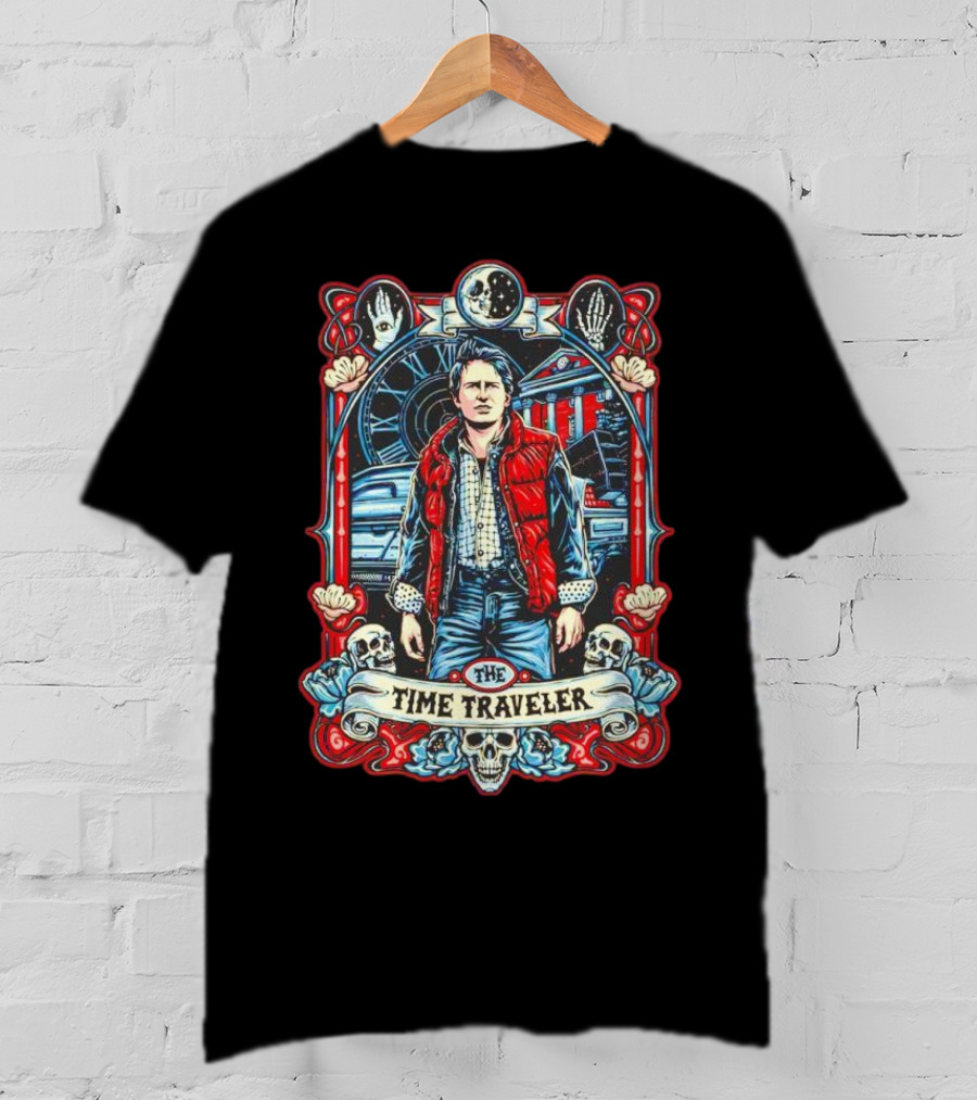 Back To The Future Retro Time Traveler T-Shirt
