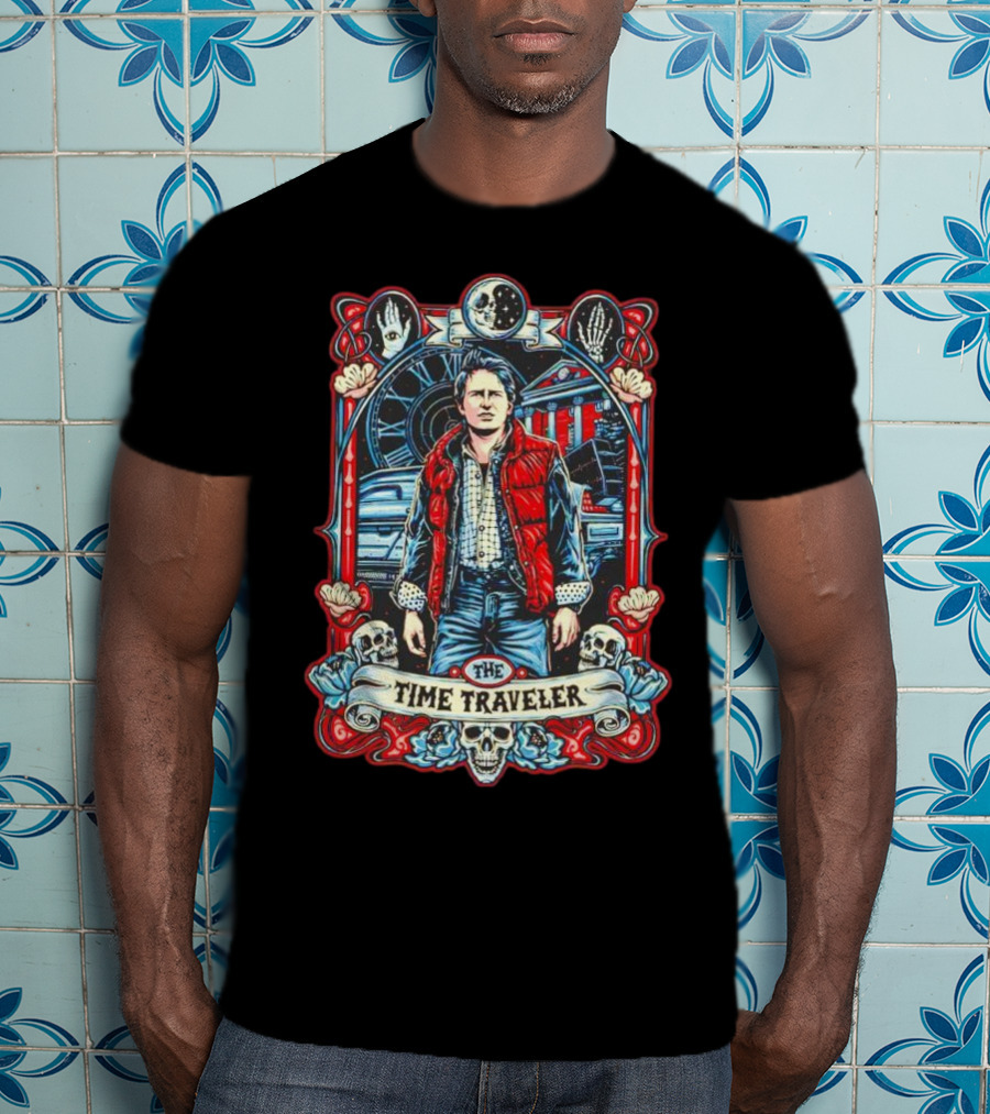 Back To The Future Retro Time Traveler T-Shirt