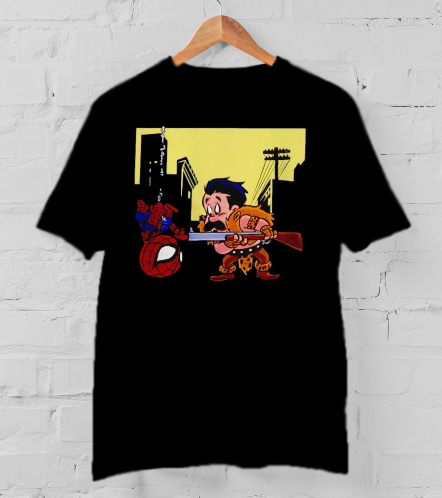 Kraven Fudd Vs. Spider-Man City Showdown T-Shirt