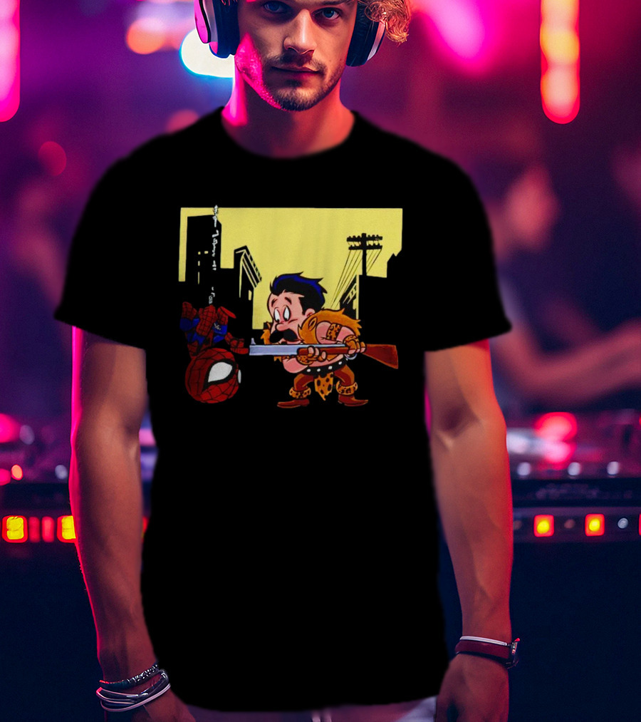 Kraven Fudd Vs. Spider-Man City Showdown T-Shirt