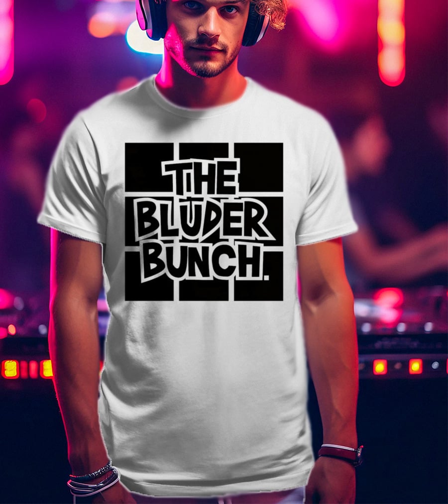 The Bluder Bunch Block Letter T-Shirt