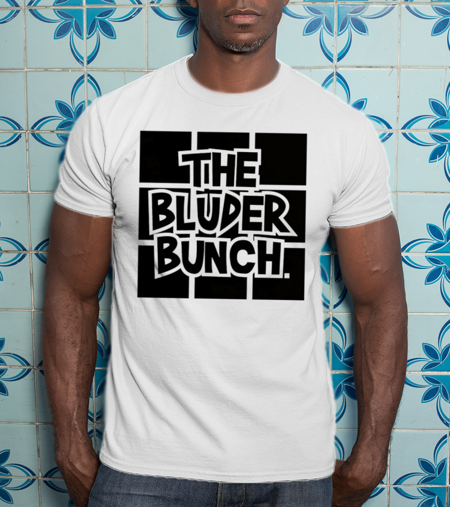 The Bluder Bunch Block Letter T-Shirt