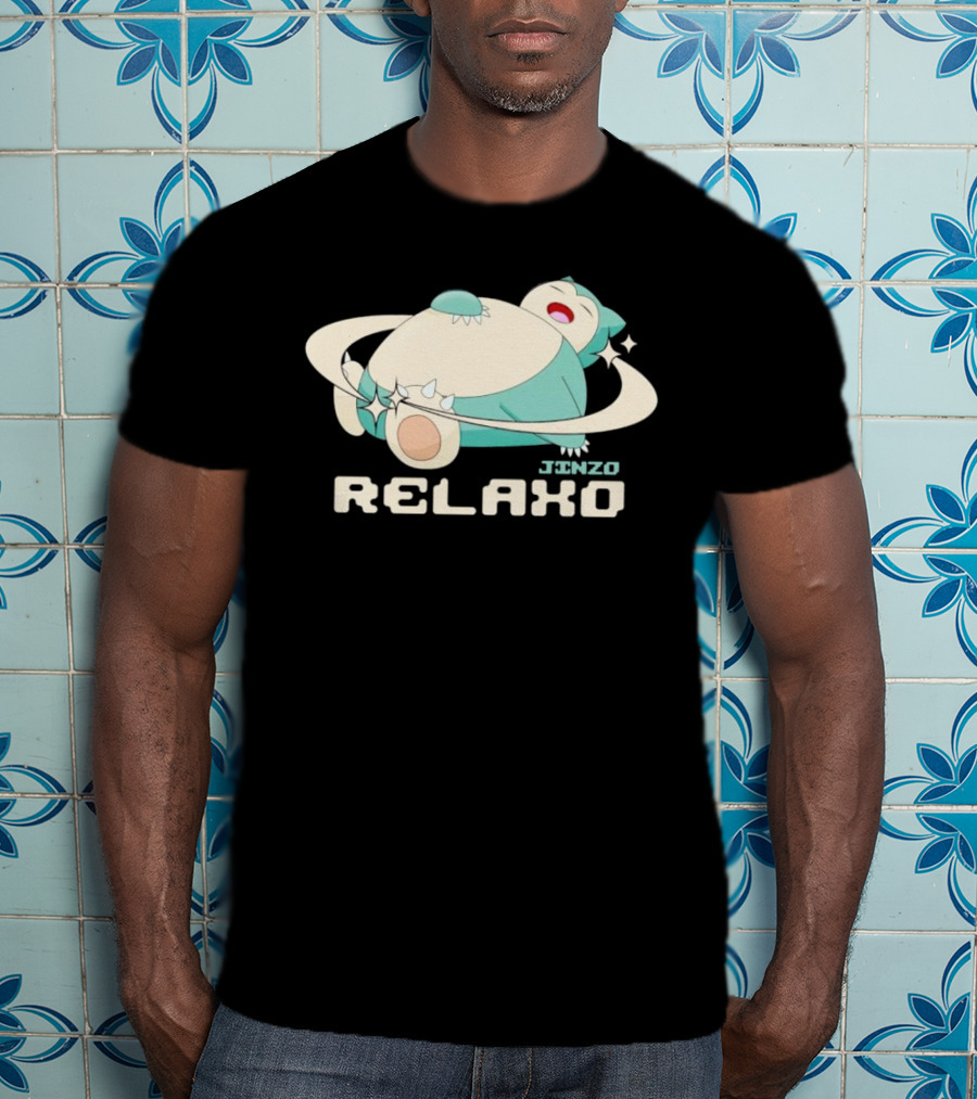 JINZO Relaxo Day Dreamer Pokémon Snorlax Stars T-Shirt
