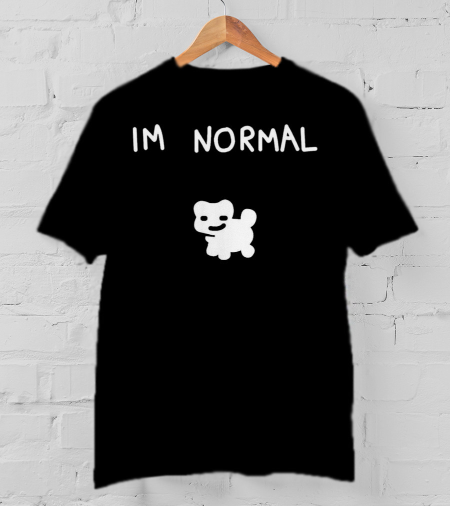 IM NORMAL Cartoon Animal T-Shirt
