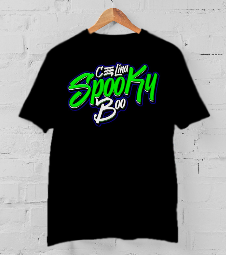 Celina Spooky Boo Halloween Merchandise T-Shirt
