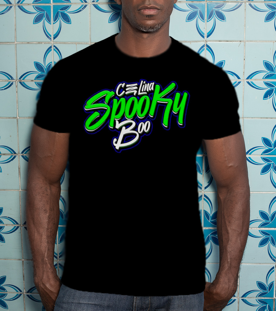Celina Spooky Boo Halloween Merchandise T-Shirt