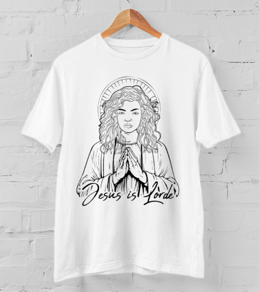 Jesus Is Lorde Iconic Halo T-Shirt