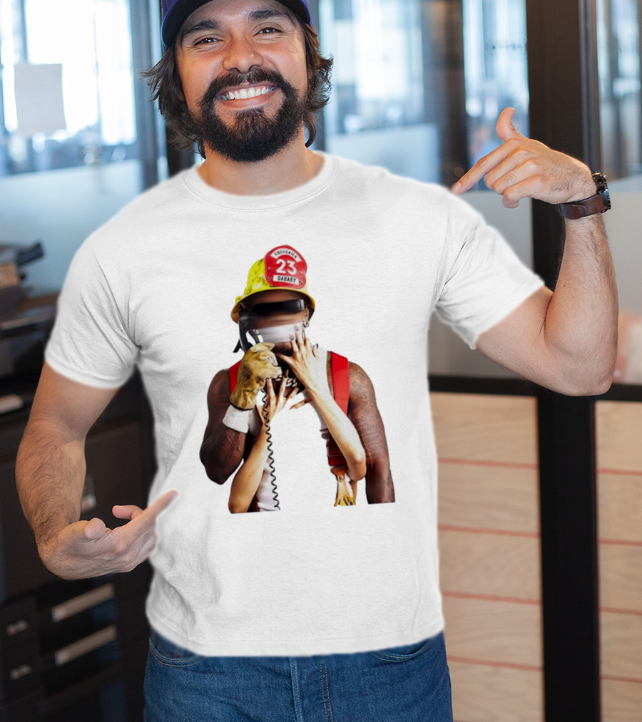 Call Da Fireman 23 DaBaby Firefighter Concept T-Shirt