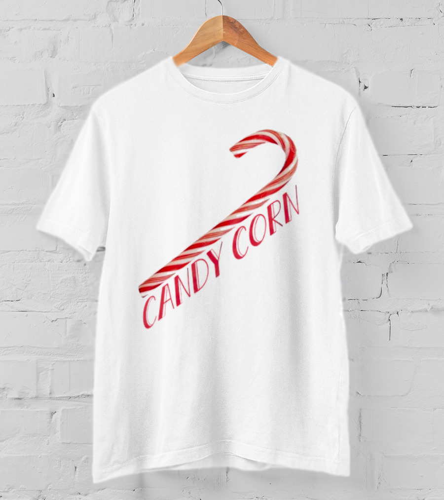 Candy Corn Candy Cane Mischief T-Shirt
