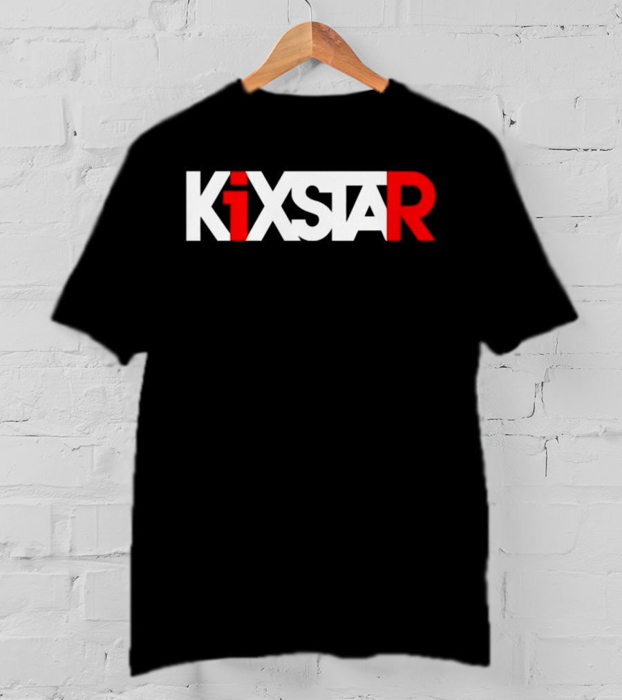 Kixstar Gaming Inspired Red And White T-Shirt