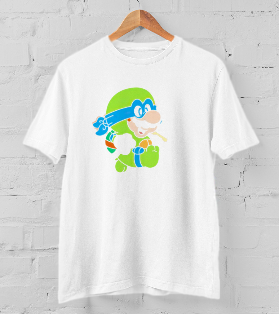 Super Mario Leo Bro Ninja Character T-Shirt