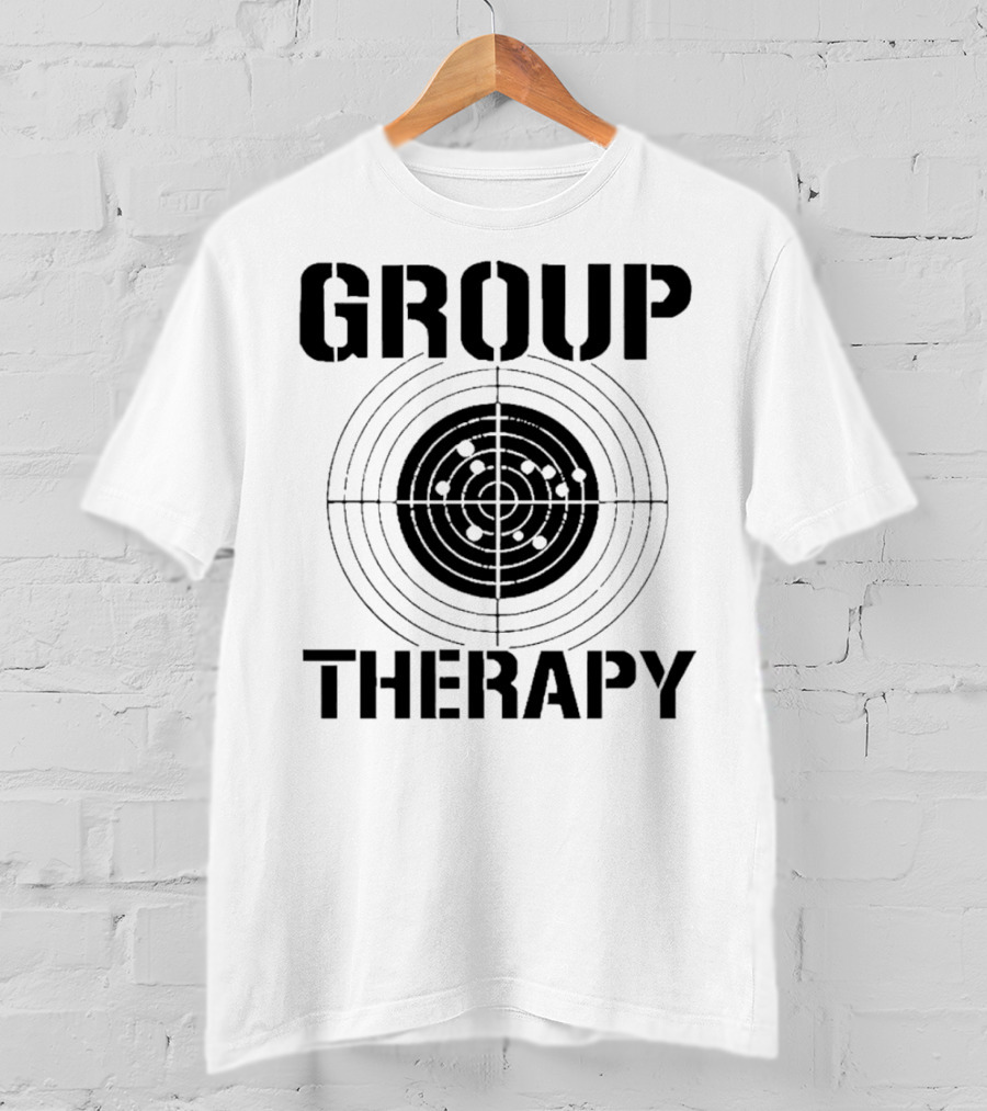 Group Therapy Bullseye Target Concentric Rings T-Shirt