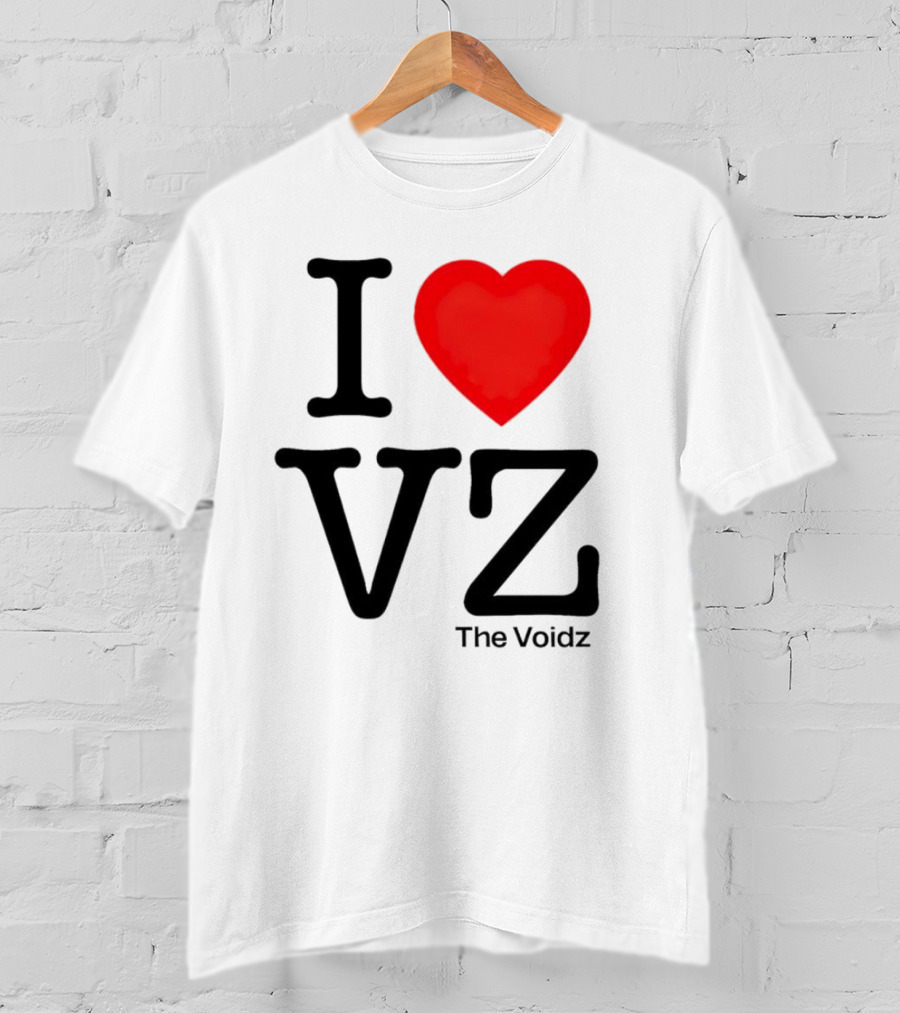 I Heart VZ The Voidz Band Merchandise T-Shirt