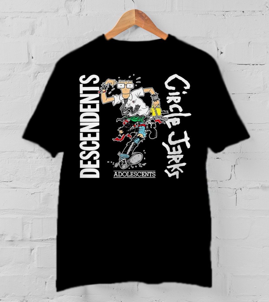 Descendents Circle Jerks Adolescents Tour T-Shirt
