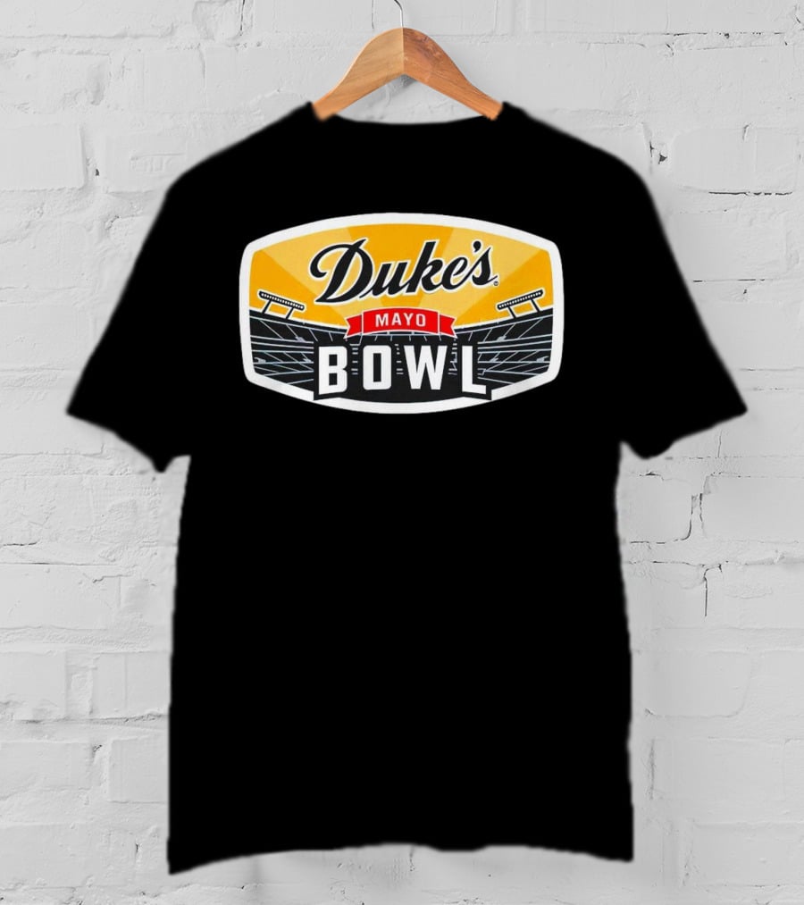 Duke’s Mayo Bowl Stadium Branding Football Event Merchandise T-Shirt