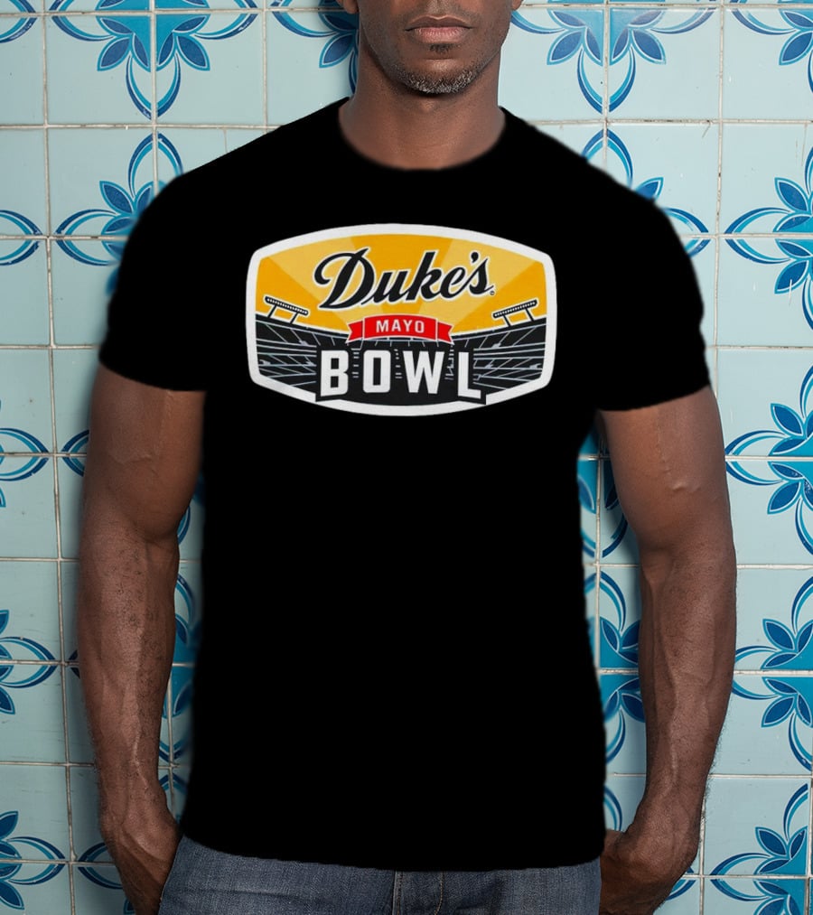 Duke’s Mayo Bowl Stadium Branding Football Event Merchandise T-Shirt
