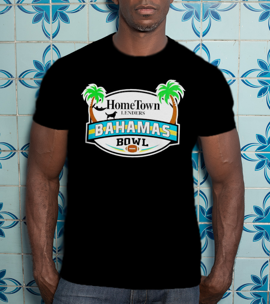 HomeTown Lenders Bahamas Bowl Palms Football T-Shirt