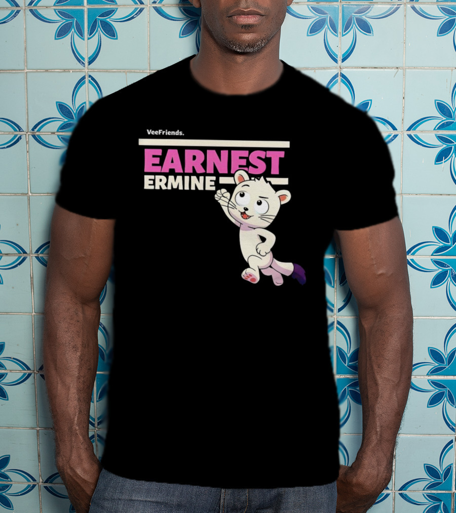 VeeFriends Earnest Ermine Character T-Shirt