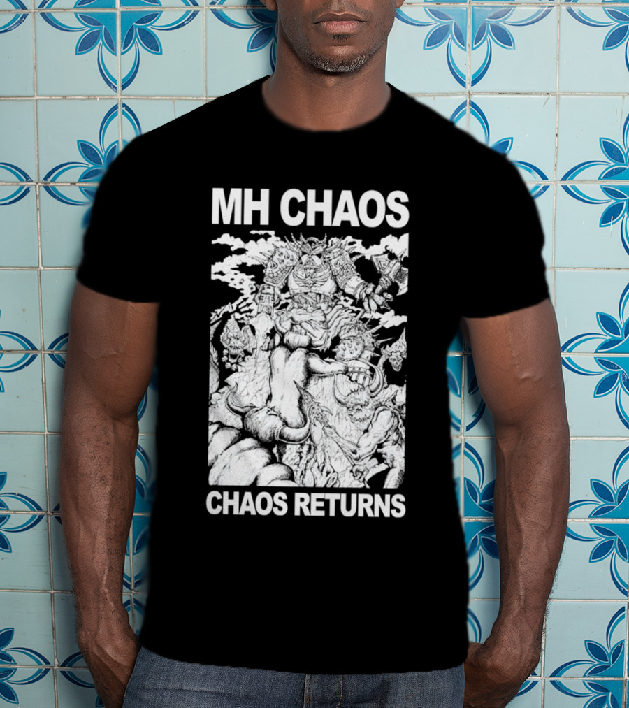 MH Chaos Chaos Returns Fantasy Illustrated Adventure T-Shirt